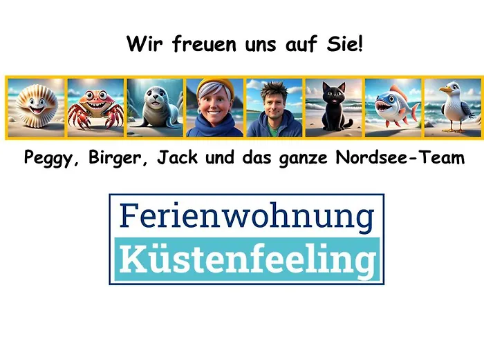Apartmán Kuestenfeeling - Relax- Fuer Ihren Nordseeurlaub Mit Ganz Vielen Extras! *